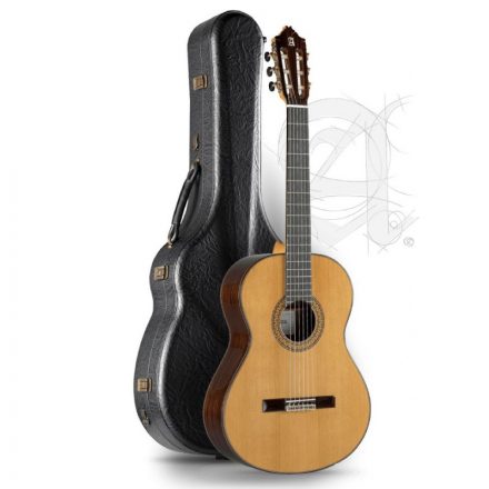 Alhambra 9P klasszikus gitár + tok 9557