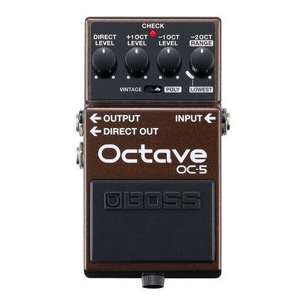 Boss OC-5 Octaver effekt pedál