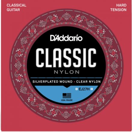 D'addario EJ27H - klasszikus gitárhúr készlet / hard