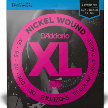 D'addario EXL170-5 - XL basszusgitár húr készlet