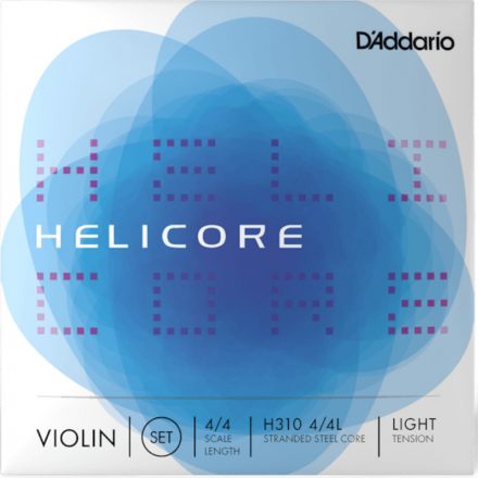 D'addario Helicore hegedűhúr készlet, 4/4 light