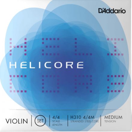 D'addario Helicore hegedűhúr készlet, 4/4 medium