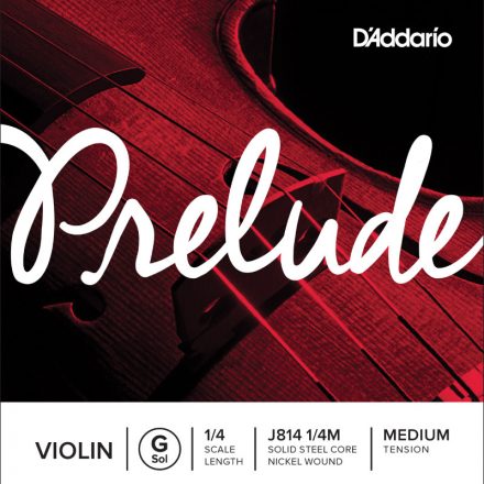 D'addario Prelude hegedűhúr G, 1/4 medium