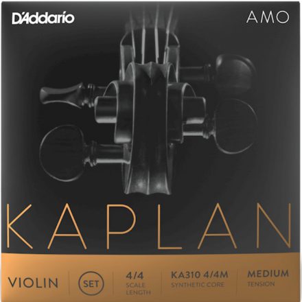 D'addario Kaplan AMO hegedűhúr készlet, 4/4 medium