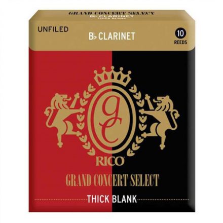 Grand Concert Select THICK Blank B-klarinét nád 2.5 UNFILED