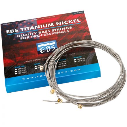 EBS US ML5 Titanium Nickel basszusgitár húr készlet 40-125