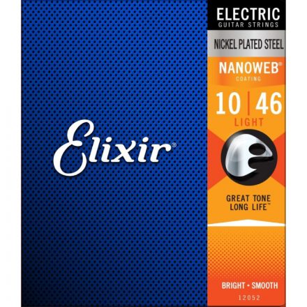 Elixir Nanoweb 12052 elektromos gitárhúr készlet