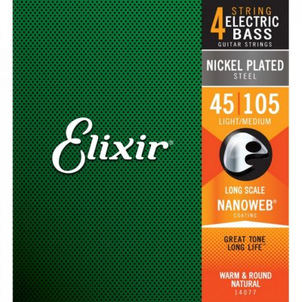 Elixir NANOWEB 14077 basszusgitárhúr készlet