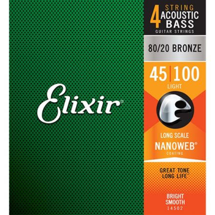 Elixir 14502 akusztikus basszusgitár húrkészlet