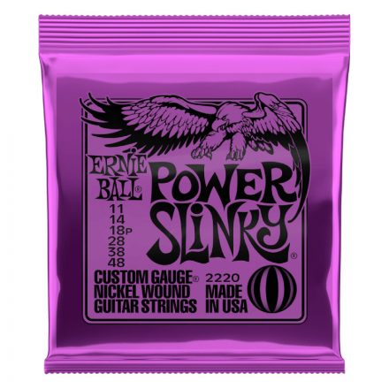 Ernie Ball 2220 Power Slinky 11-48 elektromos gitárhúr készlet