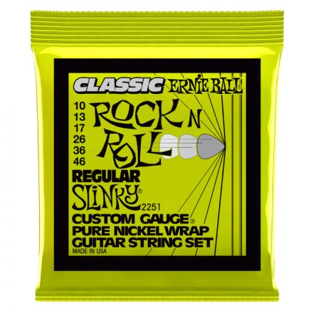 Ernie Ball 2251 Pure Nickel 10-46 elektromos gitárhúr készlet