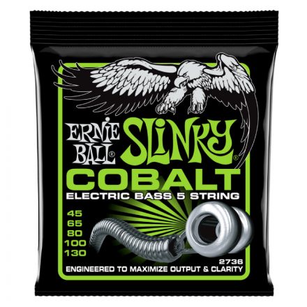 Ernie Ball 2736 Slinky Cobalt Bass 45-130 basszusgitár húr készlet