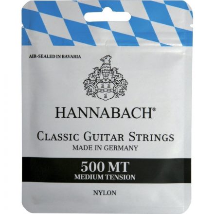 Hannabach 500MT klasszikus gitárhúr készlet - medium tension