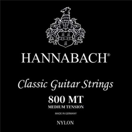 Hannabach 800MT klasszikus gitárhúr készlet - medium tension