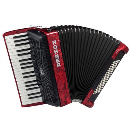 Hohner tangóharmonika, Bravo III 80 , piros