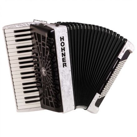 Hohner tangóharmonika, Bravo III 96, fehér