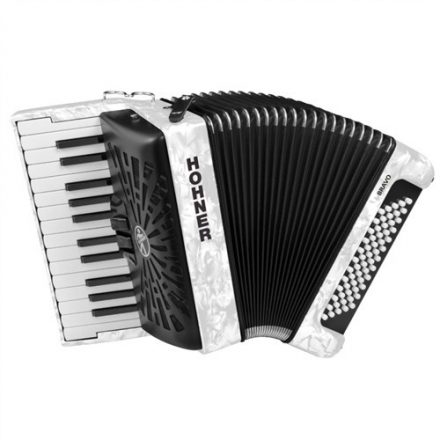 Hohner tangóharmonika, Bravo II 60, fehér