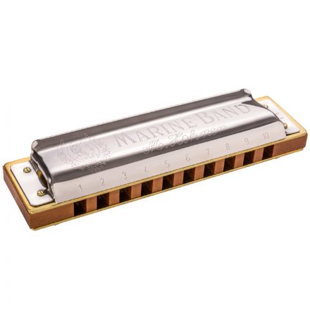 Hohner Marine Band 1896 szájharmonika, D, small box