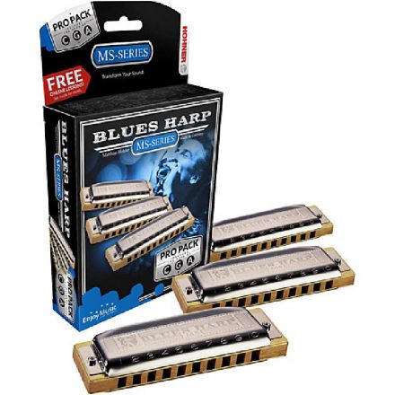 Hohner Blues Harp Pro-Pack szájharmonika szett (C,G,A)