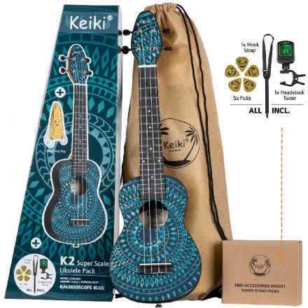 Keiki K2SS-BKC szoprán ukulele