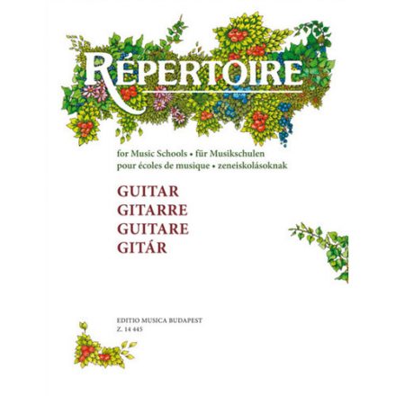 Répertoire zeneiskolásoknak - gitár (Nagy)