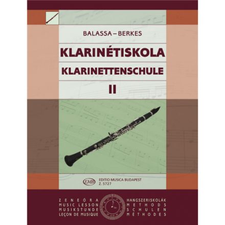 Klarinétiskola II. (Balassa-Berkes)