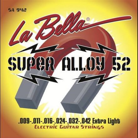 LaBella Super alloy 52 - 942 elektromos gitárhúr készlet