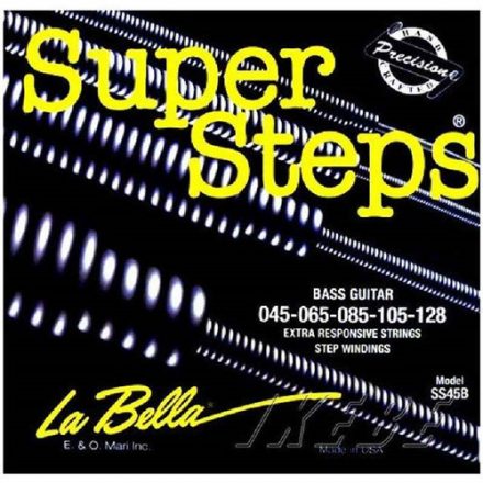 LaBella Super Steps SS45-B - basszusgitár húr készlet (5 húros)