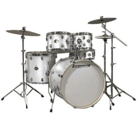 Ludwig LCF50P028 Element Pop set - White Sparkle