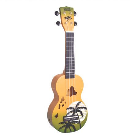 MAHALO MD1HA-GNB szoprán ukulele, Hawaii, Green Burst