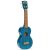 Mahalo MK1-TBU szoprán ukulele, Transparent Blue