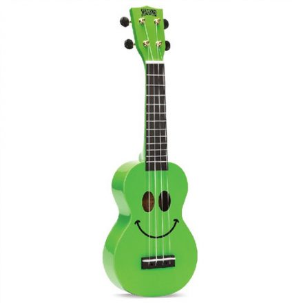 Mahalo U-SMILE-GN szoprán ukulele, zöld