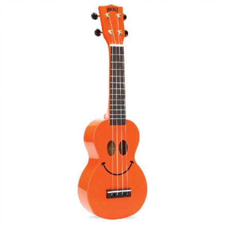 Mahalo U-SMILE-OR szoprán ukulele, narancssárga