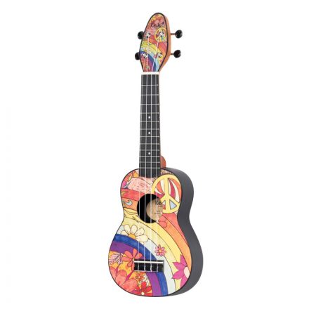 Keiki K2-68-L Peace 68' szoprán ukulele szett, balkezes