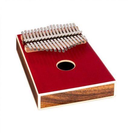 Ortega OKB4 Metallic Red Sparkle 17 hangos Acacia kalimba