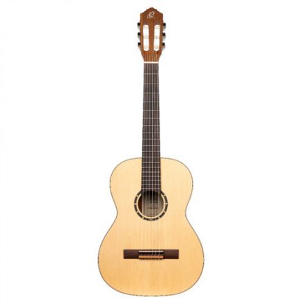 Ortega R121-7/8-L klasszikus gitár, natúr 7/8 méret, balkezes