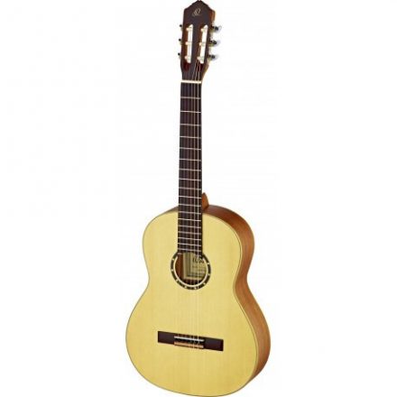 Ortega R121L-3/4 Balkezes klasszikus gitár, natúr, 3/4 méret