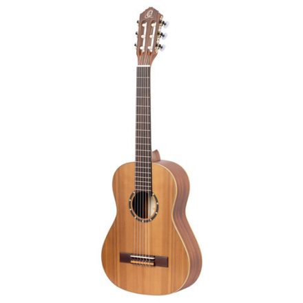 Ortega R122-1/2-L klasszikus gitár, natúr, 1/2 méret, balkezes