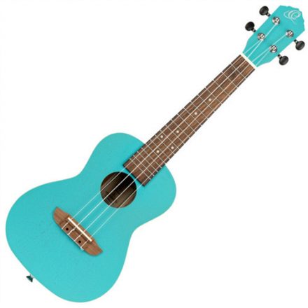 Ortega RULAGOON Koncert ukulele Transparent Turquoise