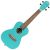 Ortega RULAGOON Koncert ukulele Transparent Turquoise