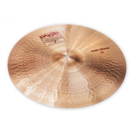 Paiste 2002 18" Thin Crash cintányér