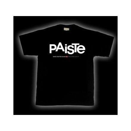 Paiste Promo póló - L fekete