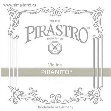 Pirastro Piranito hegedűhúr készlet - 615500 (Chrome Steel A)