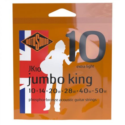 Rotosound JK10 akusztikus gitár húr készlet, foszfor-bronz