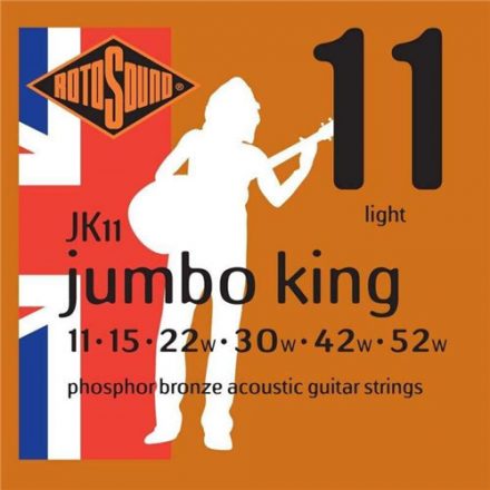 Rotosound JK11 akusztikus gitár húr készlet, foszfor-bronz