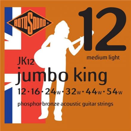 Rotosound JK12 akusztikus gitár húr készlet, foszfor-bronz