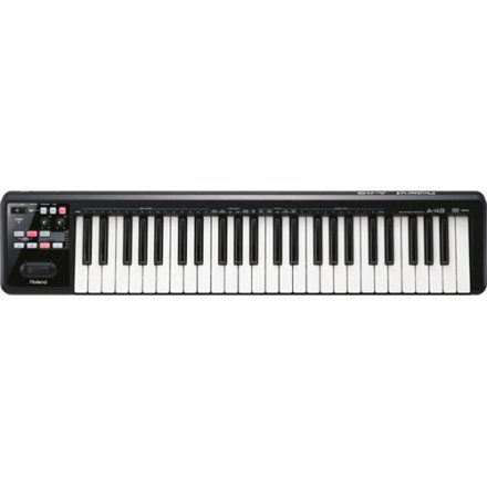 Roland A-49 BK midi keyboard controller, fekete