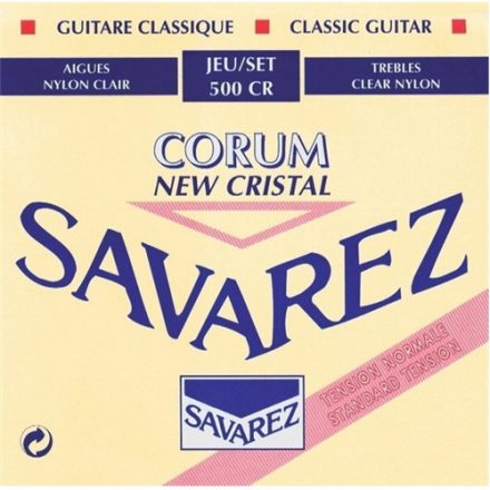 Savarez 500 CR Corum New Crystal klasszikus gitárhúr készlet