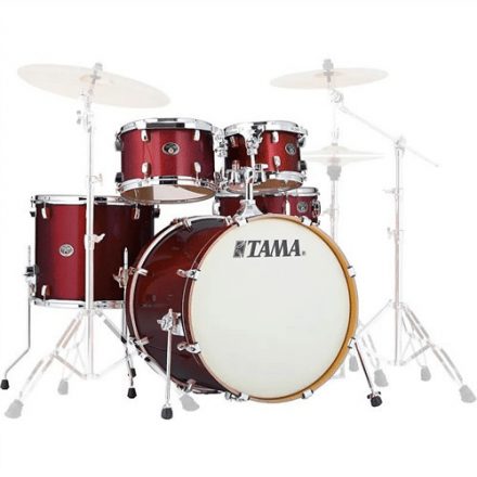 Tama VD50RS-DRP silverstar shell szett, sötét Piros