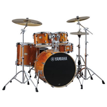 Yamaha SBP0F5 Stage Custom Birch dobfelszerelés, Honey Amber, HW-780 állvánnyal, cinek nélkül